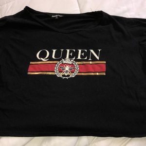 Queen Bee Crop Top
